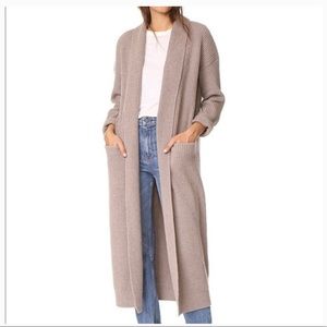 Vince Sweater Robe Size M Wool/Cashmere